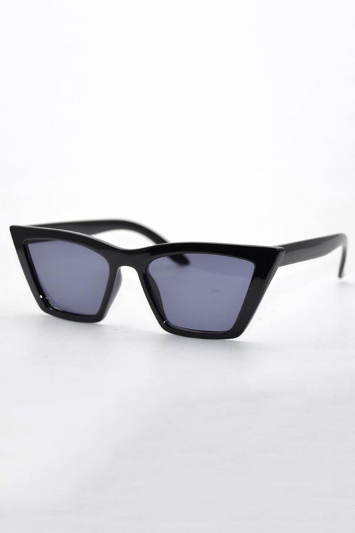 Lizette Black Frame with Smoke Lens Sunglasses ACC Glasses - Sunglasses Reality Eyewear   