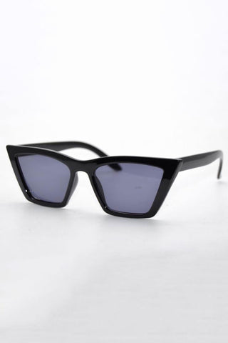 Lizette Black Frame with Smoke Lens Sunglasses ACC Glasses - Sunglasses Reality Eyewear   