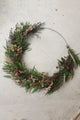 Large Dried Flower Wreath 50cm Blush