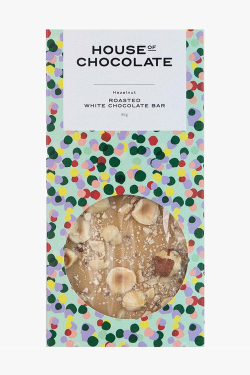 Limited Edition Roasted White Chocolate Hazelnut Bar HW Food & Drink House of Chocolate   