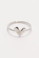 Love Heart Ring EOL Sterling Silver