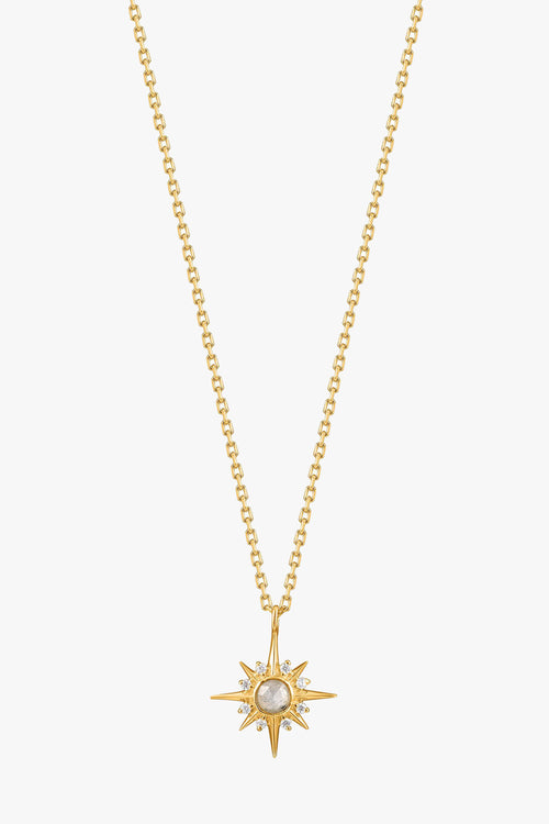 Midnight Star Gold Necklace ACC Jewellery Ania Haie   