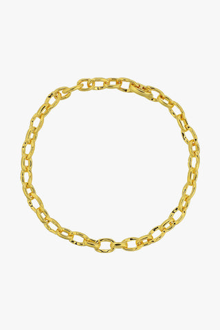 Mini Link Chain Gold Bracelet