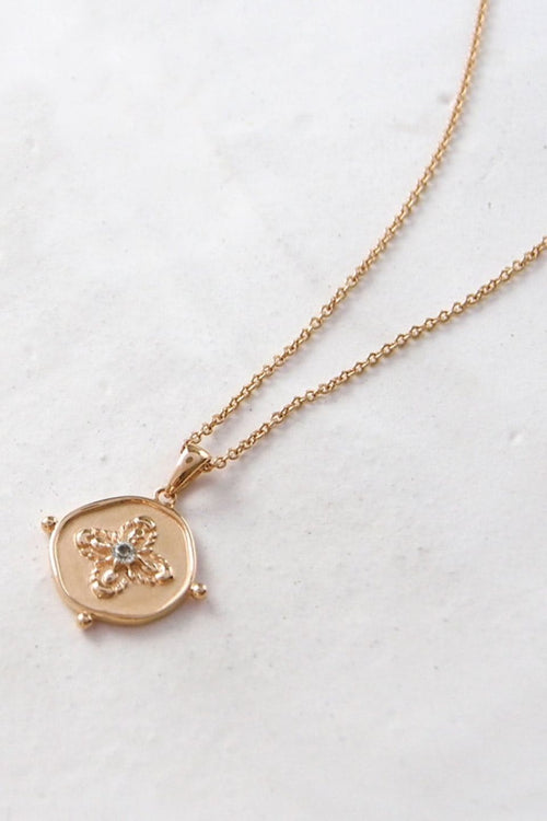 Sahara Medallion 18k Gold Plated  Necklace ACC Jewellery Murkani   