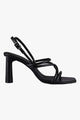 Matisse Black Strappy Heel