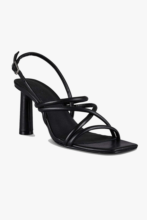 Matisse Black Strappy Heel ACC Shoes - Heels Sol Sana   