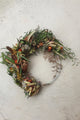 Medium Dried Flower Wreath 30cm Autumn