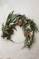 Medium Dried Flower Wreath 30cm Naturals