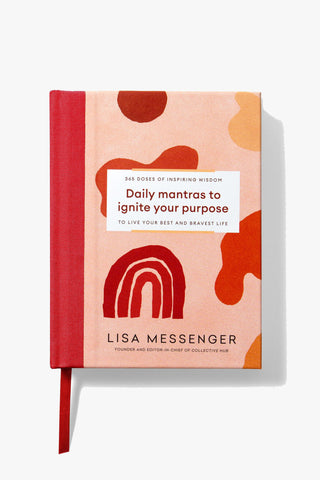 Mini Daily Mantras Red Blush Book EOL HW Books Collective Hub   