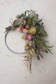 Small Dried Flower Wreath in gift box Blush