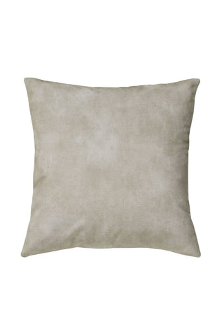 Ava Velvet Ecru Cushion 50x50cm Duck Feather Inner HW Cushions Weave   