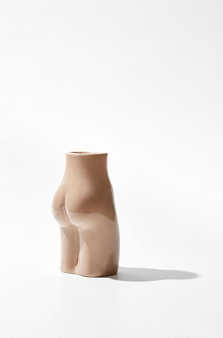 Hand Crafted Ceramic Femme Body Nude Vase 8x6x14cm HW Decor - Bookend, Hook, Urn, Vase, Sculpture Beysis   