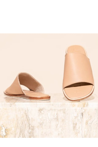 Off Duty Tan Slide ACC Shoes - Slides, Sandals James Smith   