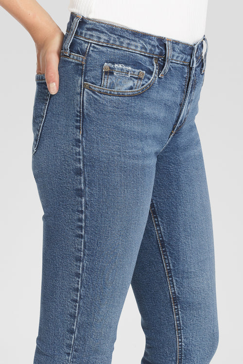Midi Slim Fit Triumph Mid Blue Jean WW Jeans Nobody Denim   