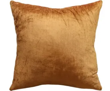 Bromley Cushion with Feather Inner Toffee 55x55cm EOL HW Cushions Baya   