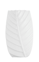 Banana Leaf Vase White 21x35cm