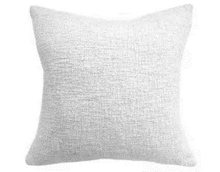 Cyprian Cushion with Feather Inner White 50x50cm EOL HW Cushions Baya   