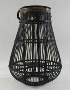 Casa Large Black Lantern 62cm HW Lighting - Lamp, Candleholder, Lantern, Shade Robert Mark   