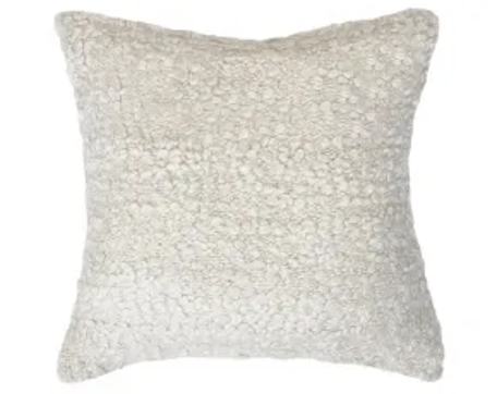 Pearla Cushion with Feather Inner Ivory 45x45cm HW Cushions Mulberi   