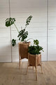 Raffles Medium Natural Planter on Stand