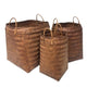 Raffles Antique Brown Small Basket