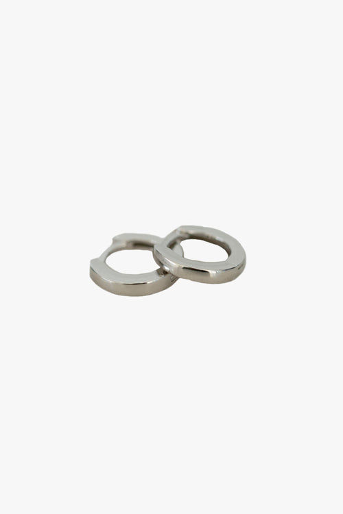 So Classic Huggies Silver Earrings EOL ACC Jewellery Sophie   