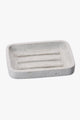 Soap Dish Pale Grey 13 X 9cm