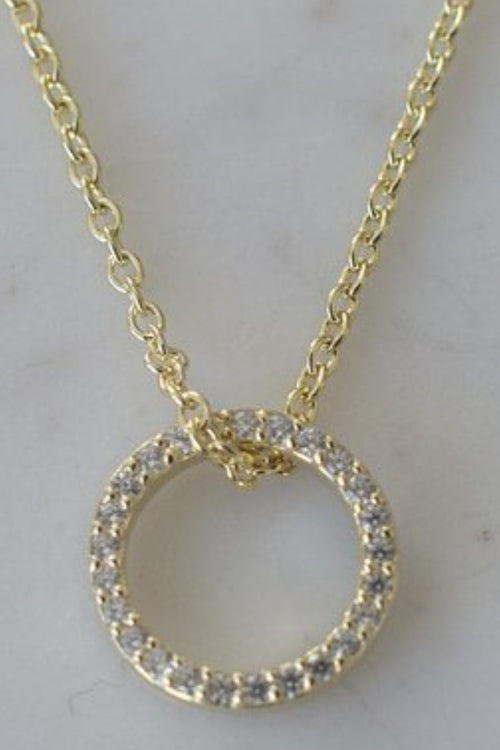 Sparkle Oh My Necklace Gold EOL ACC Jewellery Sophie   