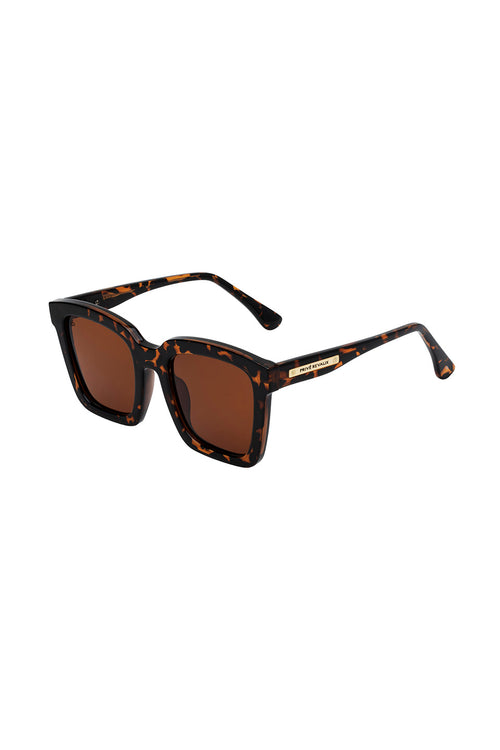 Sunday's Best Oversized Tortoise Thick Framed Sunglasses with Tortise Lens ACC Glasses - Sunglasses Prive Revaux   