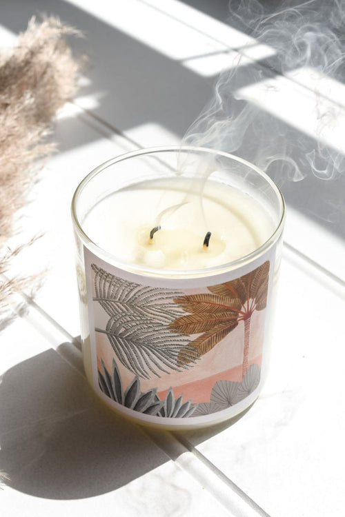 Landscape Palm Desert 600g 80hr Soy Candle HW Fragrance - Candle, Diffuser, Room Spray, Oil The Commonfolk Collective   
