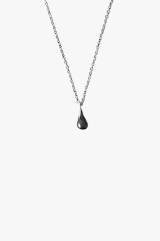 Teardrop Sterling Silver Necklace ACC Jewellery Audrey Loves Ruby   