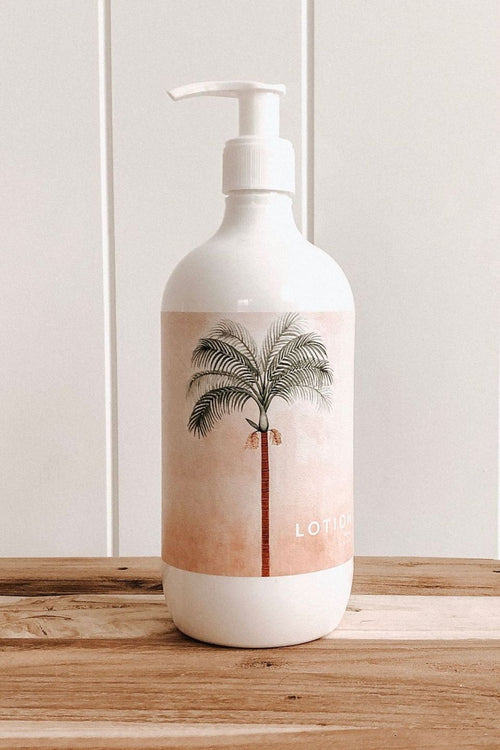 The Palm Morocco 500ml Hand + Body Lotion HW Beauty - Skincare, Bodycare, Hair, Nail, Makeup The Commonfolk Collective   