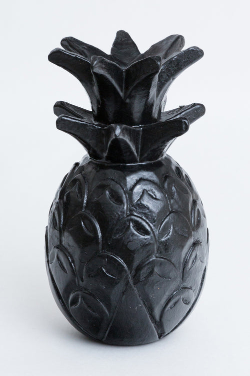 Raven Pineapple Black Medium 19cm HW Decor - Bookend, Hook, Urn, Vase, Sculpture Parnell   