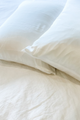 100% Silk Beauty Pair Pillowcases Clean White 48x73cm