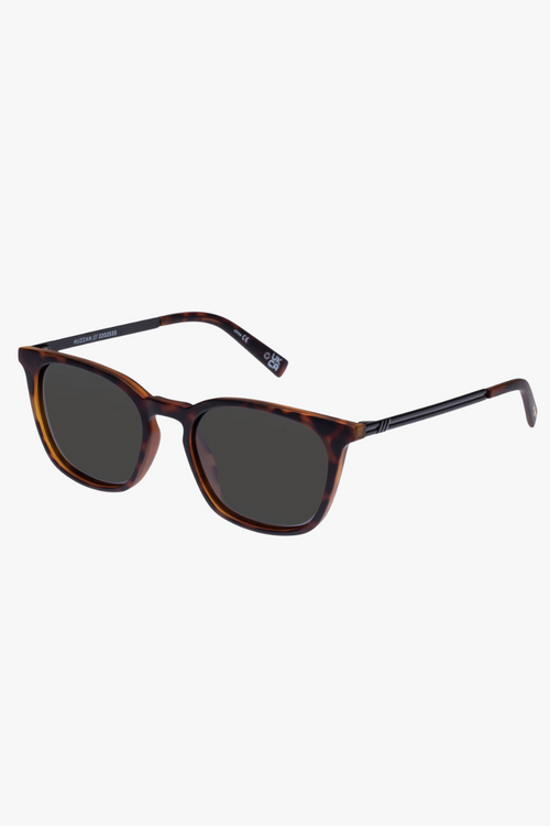 Huzzah Matte Tort Mono Polarized Sunglasses ACC Glasses - Sunglasses Le Specs   
