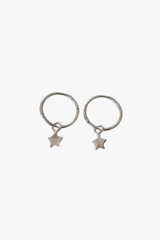 Twinkle Star Sleeper Earrings Silver ACC Jewellery Sophie   