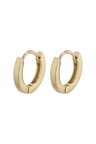 Arnelle Tiny Gold Plated Hoop Huggy Earrings ACC Jewellery Pilgrim   