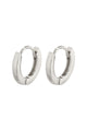 Arnelle Mini Silver Plated Hoop Huggy Earrings