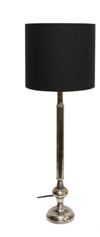 Drum Shade Black HW Lighting - Lamp, Candleholder, Lantern, Shade French Country   