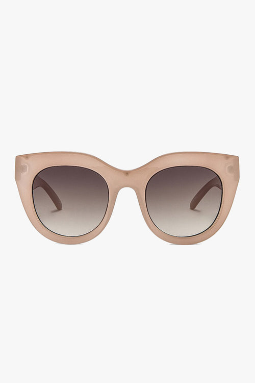 Air Heart Oversized Cat Eye Oatmeal Sunglasses ACC Glasses - Sunglasses Le Specs   