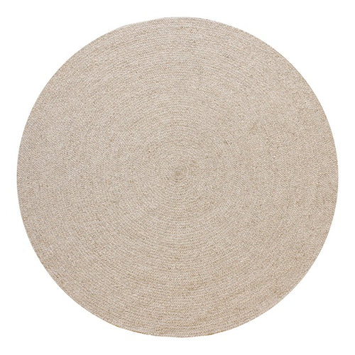 Tairua Natural Straw Round Floor Rug 240cm HW Rugs Mulberi   