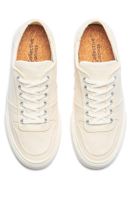 Bal Organic Canvas Natural Sneaker ACC - SHOES (sneakers) Collective Canvas   