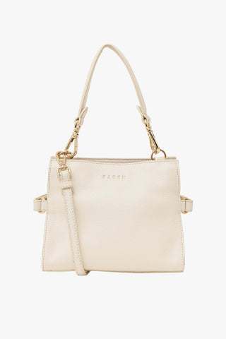 Birdie White Mini Top Handle Square Crossbody Bag ACC Bags - All, incl Phone Bags Saben   