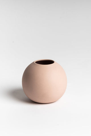 Boban Blush Pink Round Vase HW Decor - Bookend, Hook, Urn, Vase, Sculpture NED Collections   