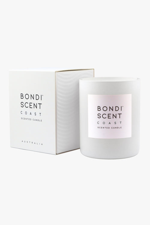 Coast 300g 80 Hour White Candle EOL HW Fragrance - Candle, Diffuser, Room Spray, Oil Bondi Scent   