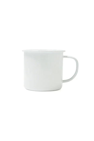 Enamel White Mug 350ml HW Mugs Falcon   