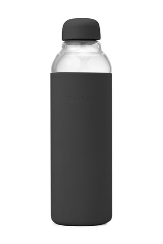 Charcoal Glass Bottle 591ml EOL HW Drink Bottles, Coolers, Takeaway Cups Porter   