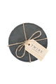 Circle Slate Coasters Set of 4