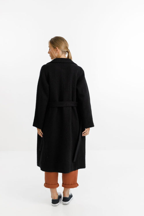 Clement Belted Super Soft Black Coat WW Jacket Thing Thing   