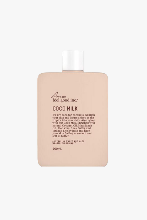 Coco Milk Moisturiser 200ml HW Beauty - Skincare, Bodycare, Hair, Nail, Makeup Feel Good   